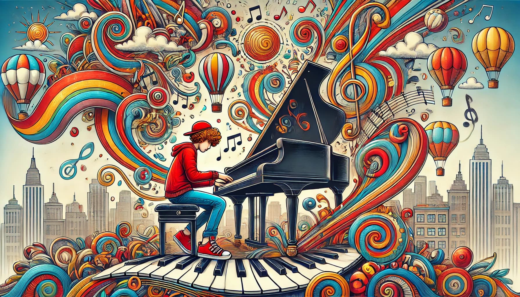 A bright, classic colorful representation of Ryan Gregg's use of social ads to trigger algorithmic playlist pickup with b00st.com.